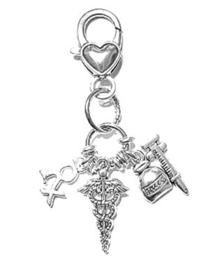 Pharmacist Keychain Bag Charm – Thoughtful Gift for Pharmacy Lovers